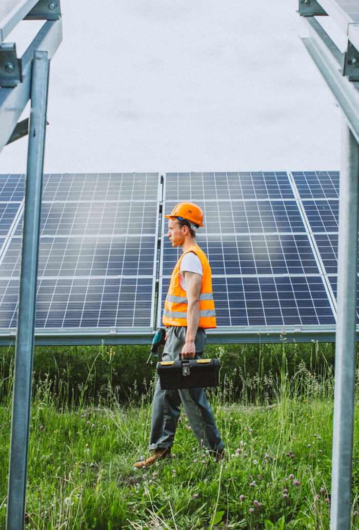Off-Grid Solar Installation