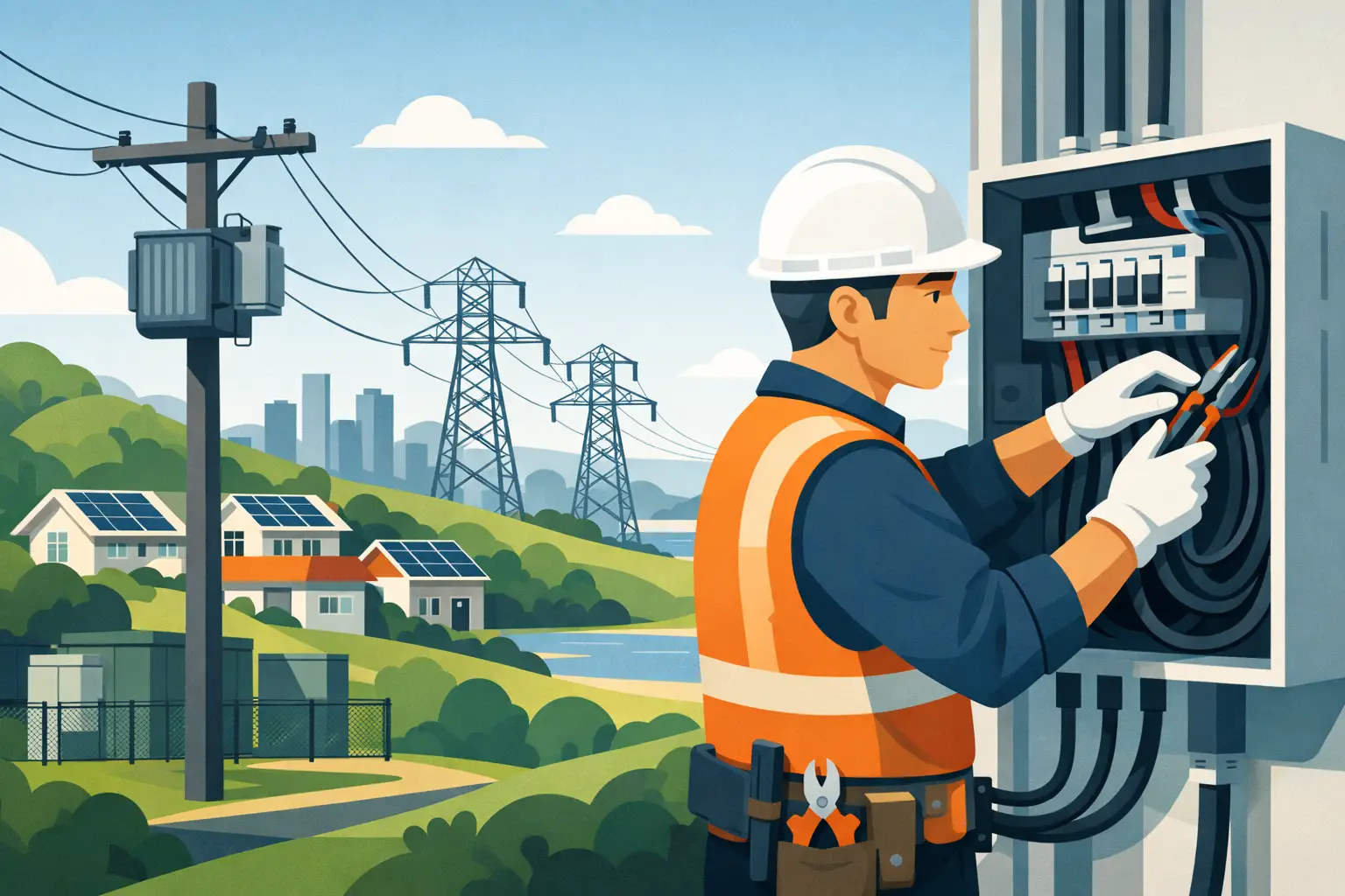 What a Grid Connection Electrician Does in NSW