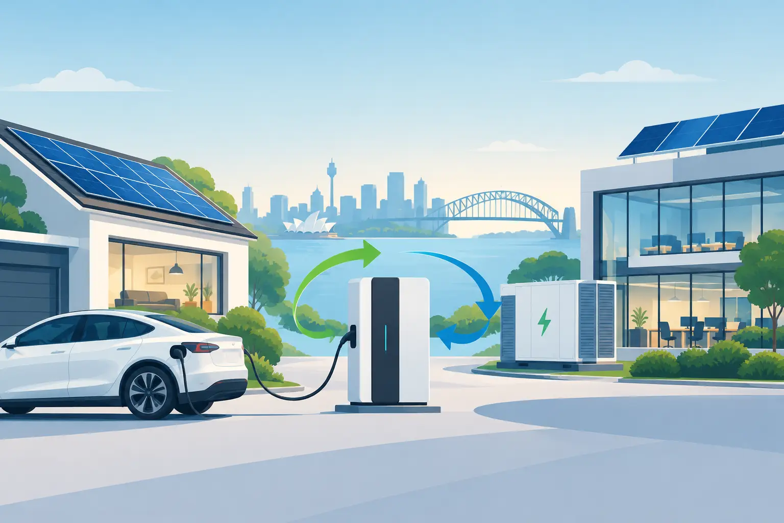 Bidirectional Chargers for NSW Homes and Business