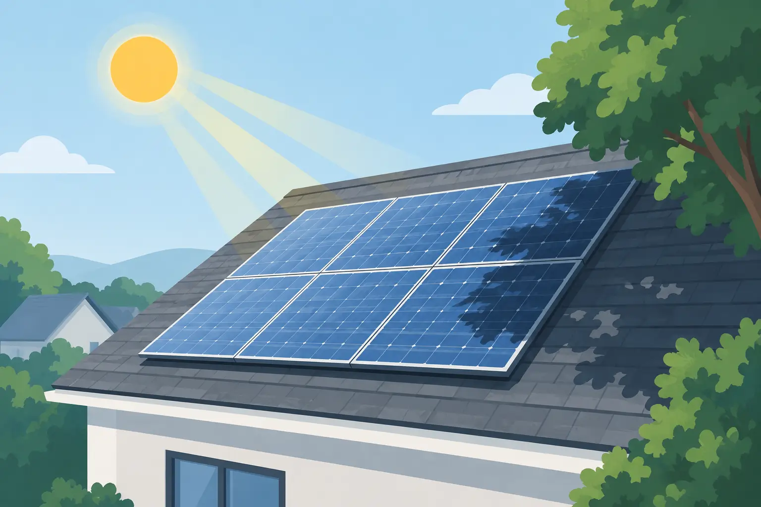 How to Assess Roof Shading for Solar Panels